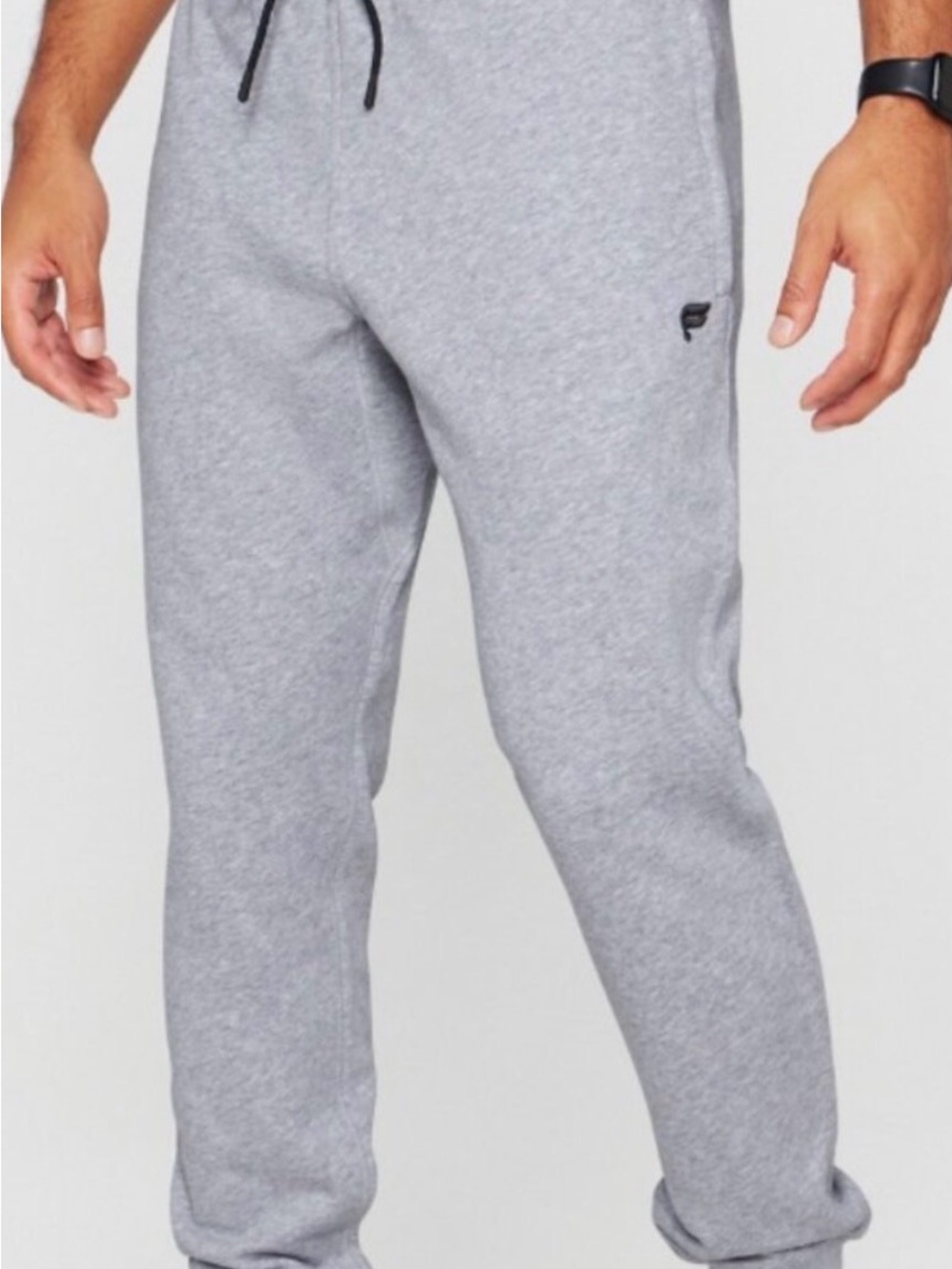 Fabletics Men’s The Go-To Jogger – Gray - Medium